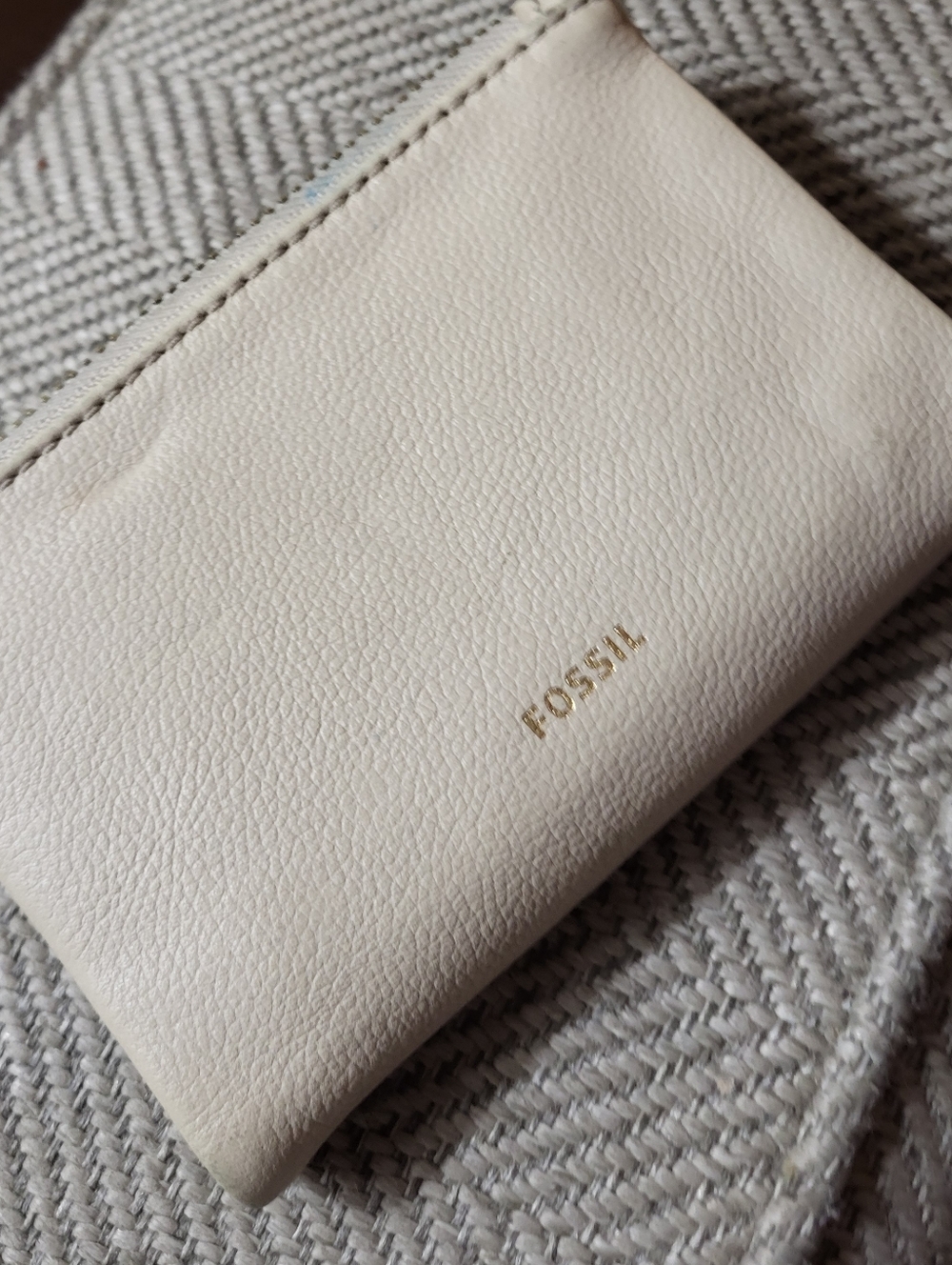 Fossil Lainie Multifunction Two Tone Leather Wallet - Picture 5 of 9